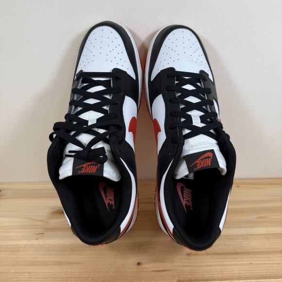 Nike Dunk Low Retro sneakers Dragon Red Black white DV0833-108 Mens 12 New main image 4